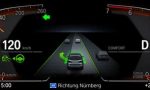 How does BMW lane departure warning work?