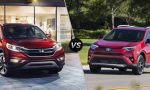 Is RAV4 smaller than crv?