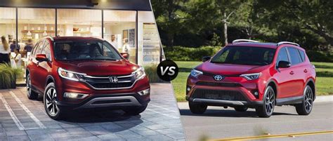 Is RAV4 smaller than crv?