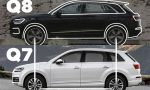 Is the Audi Q8 bigger then the Q7?