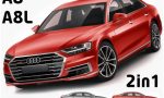 What is the difference between Audi A8 and A8L?