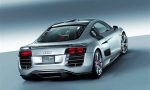 What is the top speed of the Audi R8 v12?