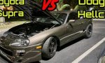 What's faster a Supra or Hellcat?