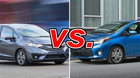 Which is bigger Honda Fit or Toyota Yaris?