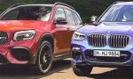 Which is bigger Mercedes GLB or BMW X3?