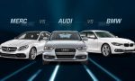Who sells more BMW or Mercedes or Audi?