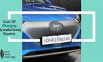 How Much Does It Cost To Charge An Ioniq?
