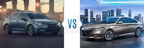 Is an Accord bigger than a Corolla?