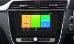What does infotainment system include?