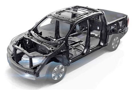 What frame is the Ridgeline built on?