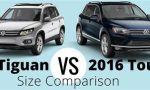 What is a Volkswagen Tiguan compared to?